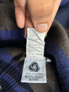 Lacoste Striped Wool Knit Crewneck Sweater – Blue/Brown (S)