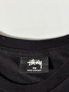 Stussy International Circle Logo Long Sleeve Tee  Black, (S/M)