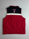 NBA | Red Navy Reversible Fleece Puffer Vest (S/M)
