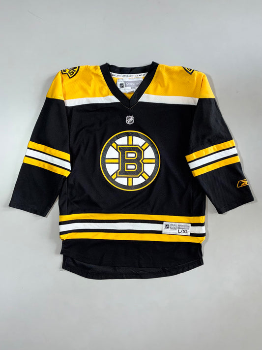 NHL Reebok CCM | Boston Bruins Hockey Jersey | Black Yellow (M)