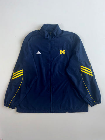 Adidas Michigan Wolverines Full Zip Track Jacket (3XL)