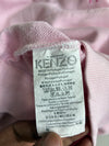 Kenzo Paris Pink Embroidered Tiger Logo Hoodie – (S)