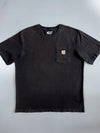 Carhartt | Loose Fit Pocket Tee | Washed Black (2XL)