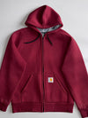 Carhartt | Maroon Zip-Up Hoodie (M/L)
