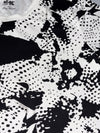 Jizo “Stay Weird” Abstract Print T-Shirt – Black/White (M)