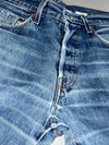 Vintage Levis Strauss 501 Original Denim Jeans (W:30|L:40)