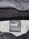 Puma Gold Box Logo Pullover Hoodie – Charcoal Grey, Men’s (S)