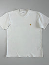 Carhartt WIP Chase Logo T-Shirt - White(L)