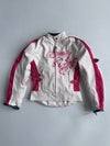 Speed-R Pink & White Textile Motorcycle Jacket (Women’s, Size 8 XS)
