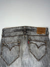 Y2K Levi’s Grey Wash Flap Pocket Jeans (W:34) (L:38)