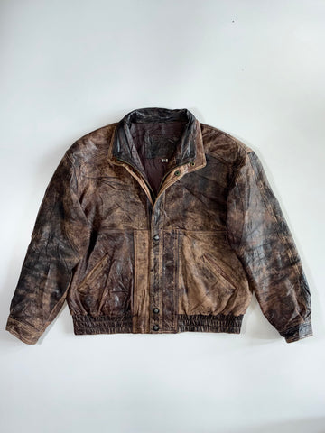 Premium Original Pure Leather Jacket (XL)