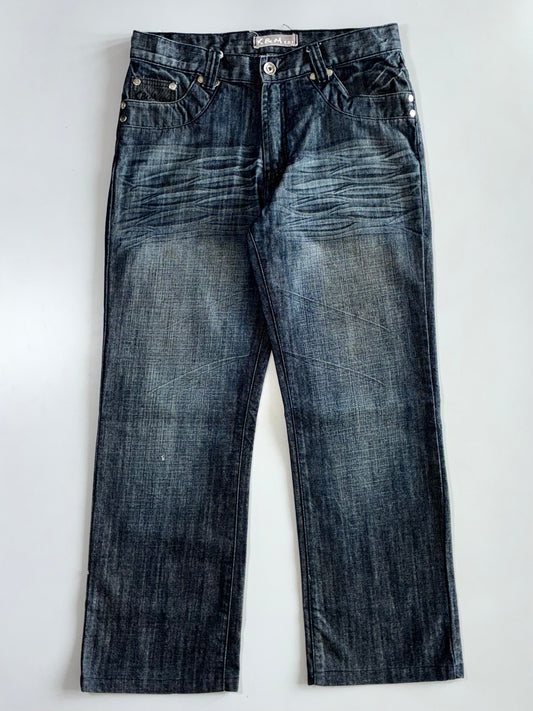 K&M S.O.J. Y2K Baggy Jeans (W:34 |L:40)