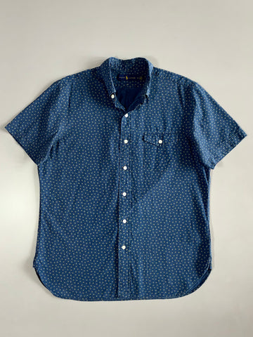 Ralph Lauren Star Print Chambray Short Sleeve (M)