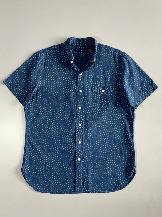 Ralph Lauren Star Print Chambray Short Sleeve (M)