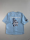 MLB LA Dodgers Sky Blue Baseball Jersey (L/Xl)