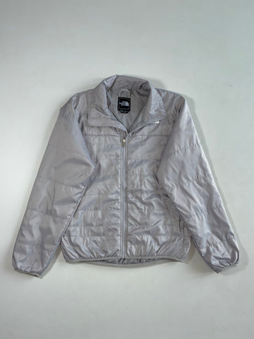 The North Face Grey Quilted Lightweight Puffer Jacket (M)