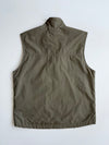 The North Face | Olive Mesh-Lined Nylon Zip Vest | (M)