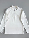 Adidas White Quarter-Zip Performance Pullover (M)