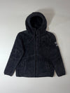 Blackyak Charcoal Sherpa Fleece Zip Hoodie (M)