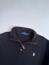 Polo Ralph Lauren | Black Quarter Zip Pullover | (L)