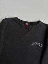 Dickies Black Embroidered Arch Logo Crewneck Sweatshirt  (S)