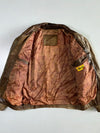 L Torelli Collezione Pure Leather Bomber Jacket (M)