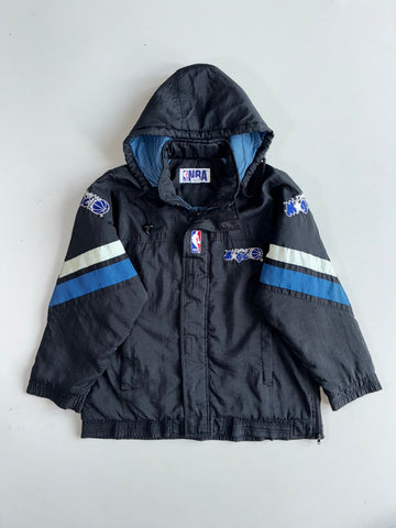 NBA Orlando Magic Striped Hooded Puffer Jacket (2Xl/3Xl)