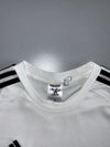 Adidas Climalite Estro 15 Short Sleeve Football Jersey — White/Black (L)