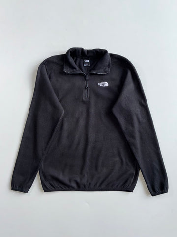 The North Face Black Quarter-Zip Fleece (S)