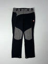 Vintage Black Yak Black Grey Wool Panel Hiking Pants (W:34) (L:39)