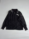 Puma Track Jacket – Black with White Piping (2XL)