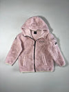 Discovery Expedition Pink Sherpa Fleece Hooded Full-Zip Jacket (S)