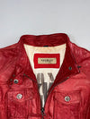 Oakwood Red Leather Moto Jacket Women’s (Xs/S)