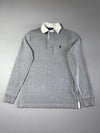 Polo Ralph Lauren Grey Long Sleeve Rugby Shirt – (S)