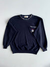 Daydreaming Beast Embroidered Navy Sweatshirt (L)