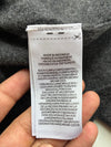 Polo Ralph Lauren Charcoal Grey Merino Wool V-Neck Sweater (M)