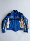 YoungDirector BMW Motorsports Racing Jacket Padded Armor Blue (S)