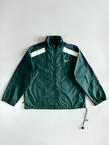 Nike Green Colorblock Windbreaker (2Xl)