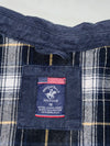 Beverly Hills Polo Club Flannel-Lined Harrington Jacket – Navy (L)