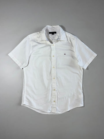 Tommy Hilfiger Short Sleeve Oxford Button-Up Shirt Women's (M)