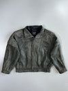 Ocean West Premium Original Leather Jacket (L/Xl)