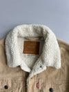 Levi’s Premium Corduroy Sherpa-Lined Trucker Jacket(S/M)