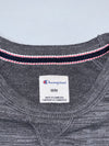 Champion Script Logo Crewneck Sweatshirt – Charcoal Grey Space-Dye, (L)
