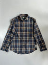 Roots Canada Plaid Flannel Button-Up Shirt (M)