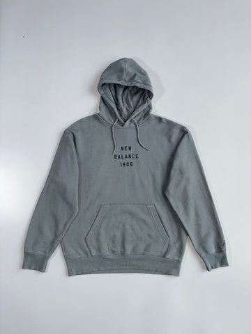 New Balance 1906 | Graphic Hoodie | Sage Grey x Black (XL)