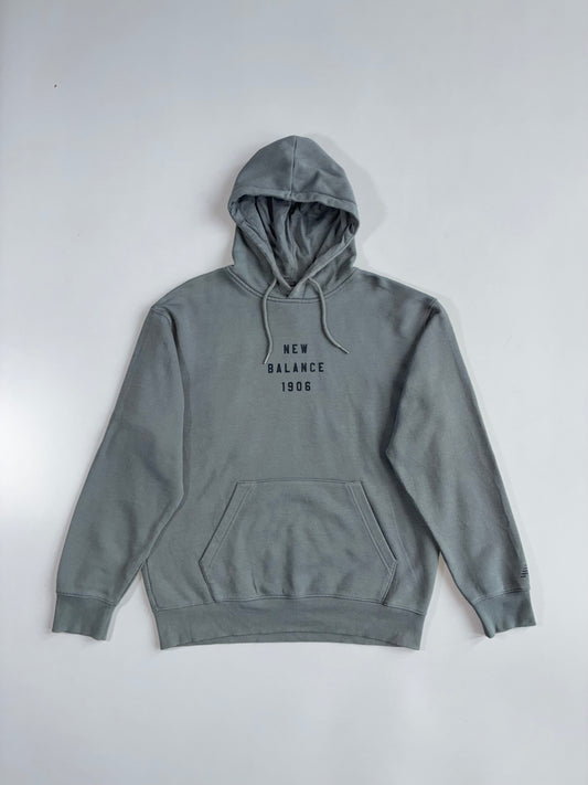 New Balance 1906 | Graphic Hoodie | Sage Grey x Black (XL)