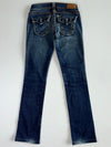 True Religion Dark Wash Flap-Pocket Jeans Women’s (W:28|L:41)