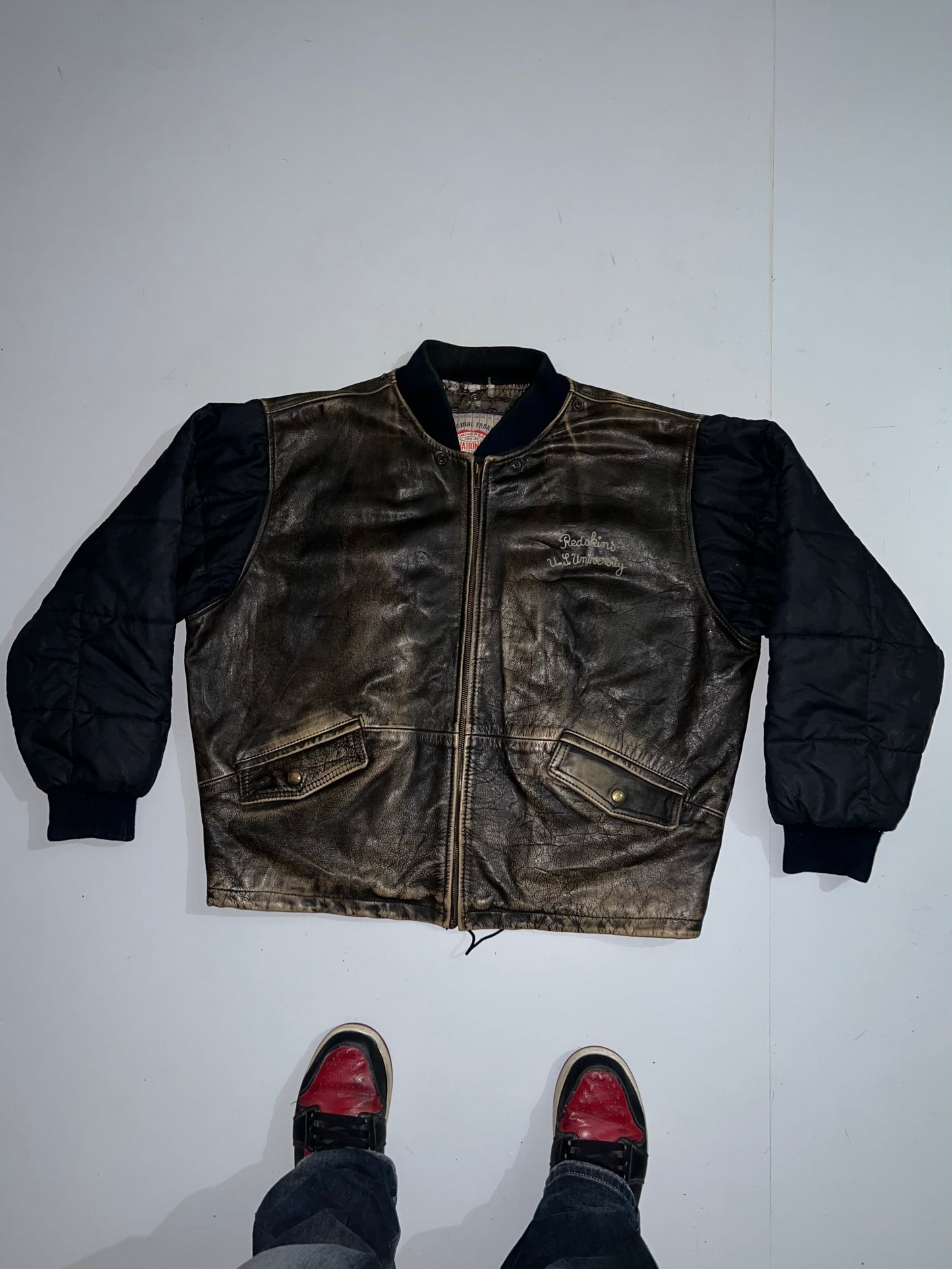 !Super Premium Original Leather + Polyester Arms (RARE) (2XL/3XL)