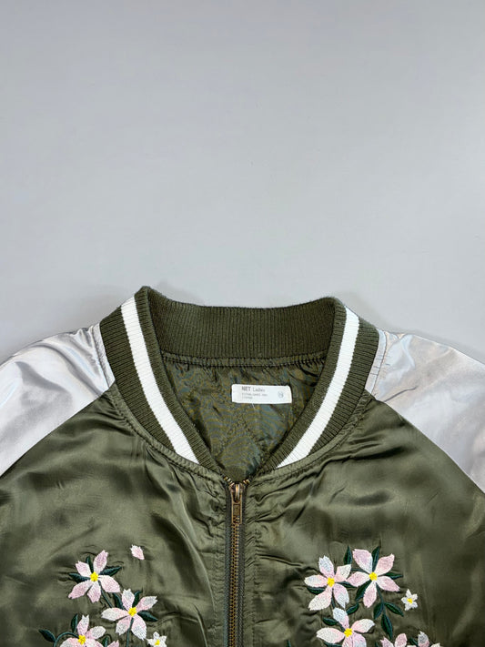 Japnese Premium Original Embroidered Jacket Womens (L/Xl)