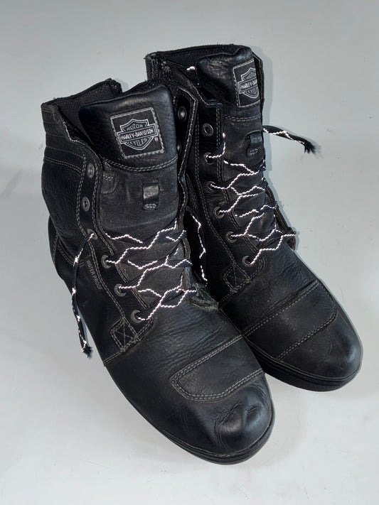 Harley-Davidson Grimes D97176 Waterproof Leather Motorcycle Riding Boots – EU 43 / UK 9